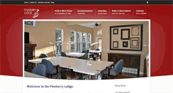 Desktop Screenshot of pineberrylodge.com